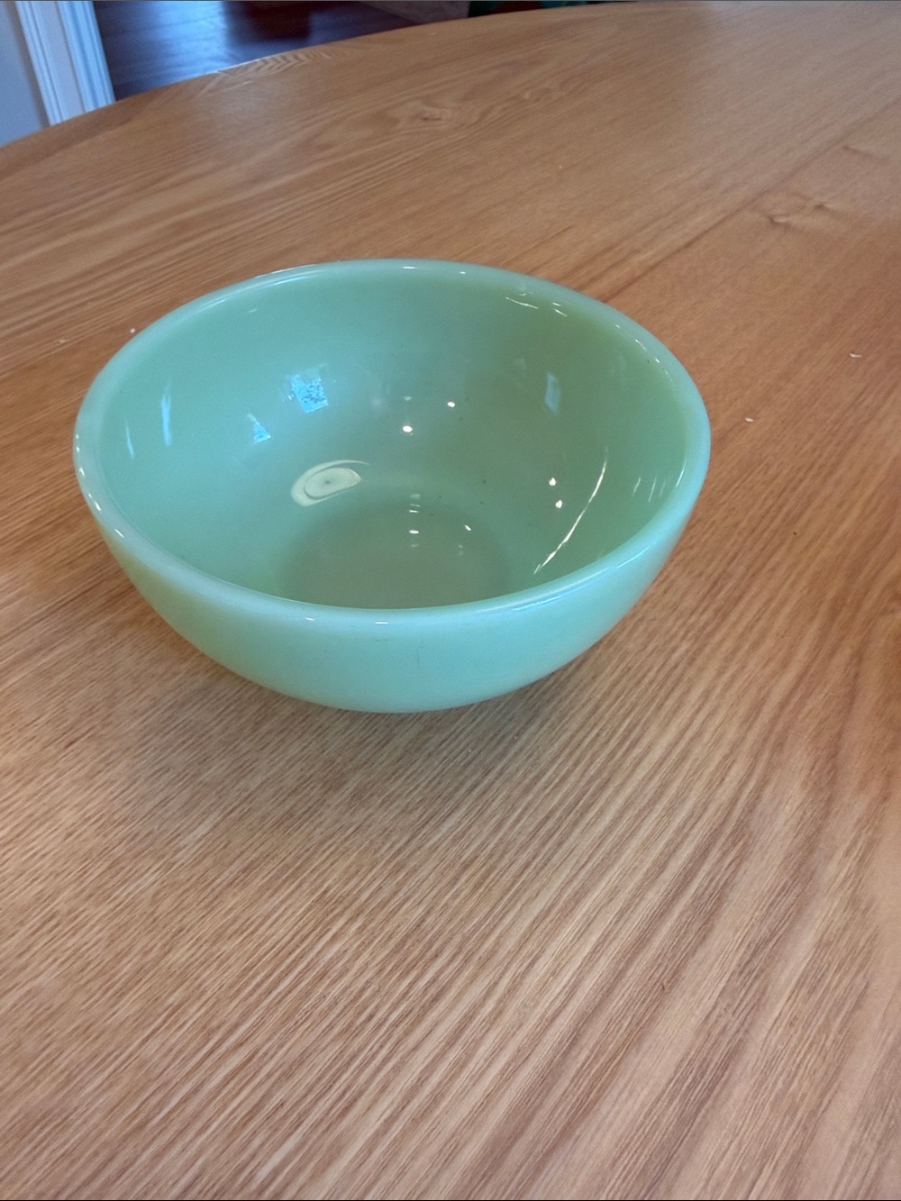Vintage Fire king Jadeite Chili  Bowl 5”
